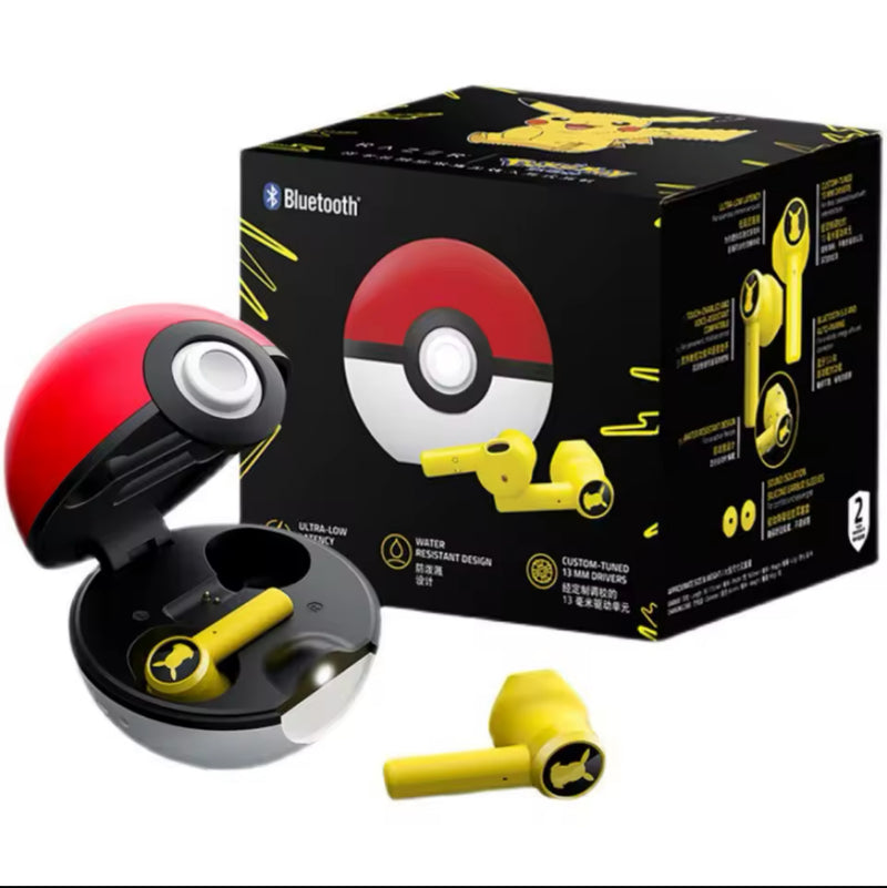 Fone de Ouvido Sem Fio Pokéball – Som Premium para Treinadores Exigentes